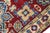 1990s Southwestern Kazak Red/Beige Wool Rug - 2'9''x4'2'' For Sale - Image 5 of 10