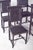 Leather Dining Chairs, 1920s, Set of 6 For Sale - Image 11 of 14