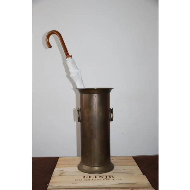 Minimalist umbrella holder Cane holder Umbrella stand Cane stand Gold Minimalist home decor Entryway decor Furniture...