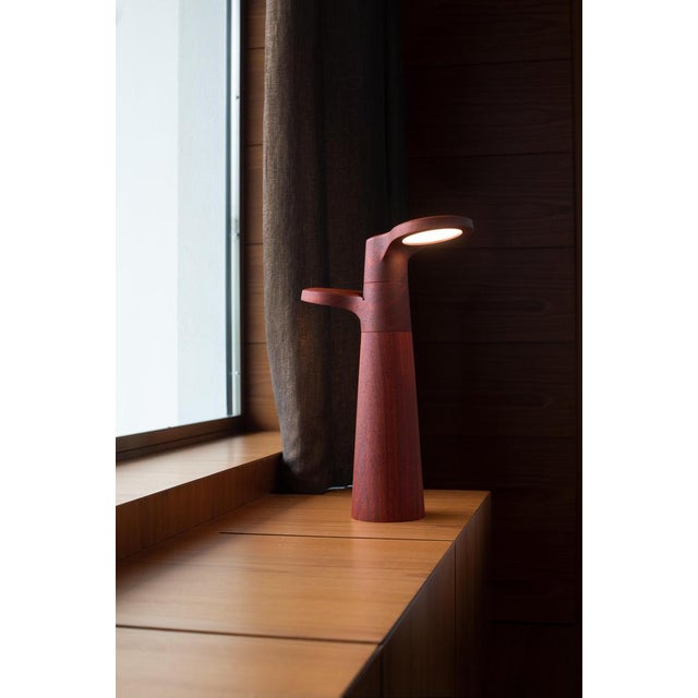 Canaletto Walnut Studio Light by Isato Prugger For Sale - Image 14 of 15