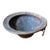 Antique Primitive Hand-Carved Wooden Bowl With Original Hanging Handle and Folk Art Repairs For Sale