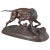 Pierre Jules Mene Bronze, "Chien Braque a La Feuille" For Sale In Dallas - Image 6 of 6