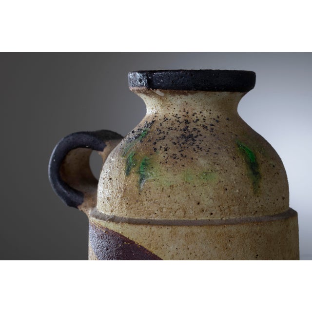 Ceramic Studio Pottery Vase by Ivo De Santis for Gli Etruschi, Italy, 1953 For Sale - Image 7 of 10