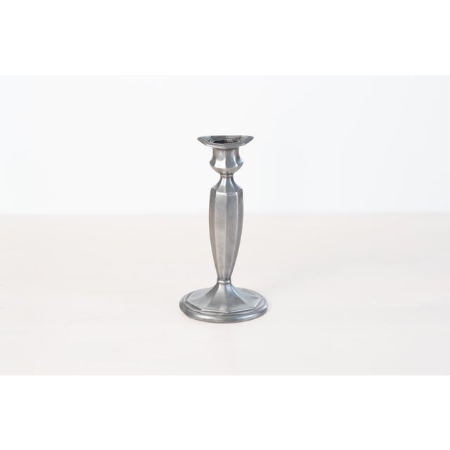Antique quadruple silver plate candlestick holder by Jennings Brothers Manufacturing Co. of Bridgeport, Connecticut,...