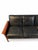 1960s Rosewood and Black Leather Sofa Attributed to Hans Olson For Sale - Image 14 of 14