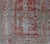 Antique Persian Heriz Runner With Geometric Design in Soft Red and Sky Blue 2'10 X 10'1 For Sale - Image 9 of 13