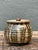 Vintage Textured Pottery Lidded Jar For Sale - Image 11 of 12