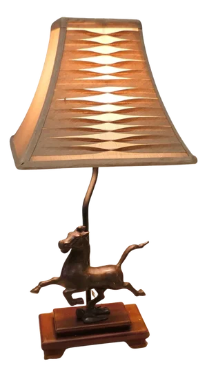 Antique Table Lamp in Bronze, 1900