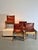 Mid-Century Modern Monk Chairs by Afra & Tobia Scarpa for Molteni, 1970s, Set of 4 For Sale - Image 3 of 16