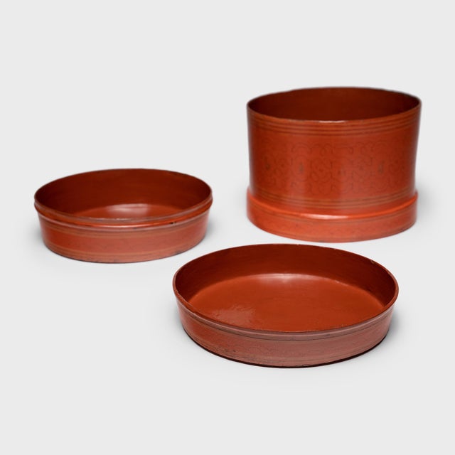 Burmese Yun Lacquer Container, C. 1900 For Sale In Chicago - Image 6 of 7