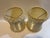 Cream Vintage Floral Ruffled Lace Lamp Shades a Pair For Sale - Image 8 of 10