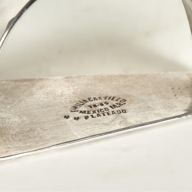 Silver Set of Twelve Vintage Silver Plate Napkin Rings With Toucans by Emilia Castillo For Sale - Image 8 of 12