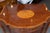 Mid 19th Century One of a Pair of English Satinwood, Mahogany and Painted Serpentine Cabinets, Mid 19th Century For Sale - Image 5 of 12