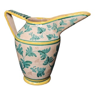 Large Vietri Ceramic Jug, 1970s For Sale