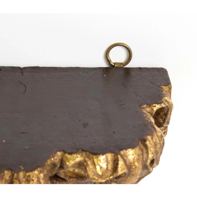 George IV Gilt Mahogany Wall Brackets - a Pair For Sale In New York - Image 6 of 8