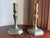 Metal Vintage, Mid-Century Brass Colonial Revival Candlestick Holders For Sale - Image 7 of 10