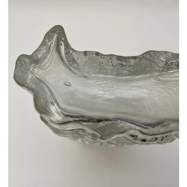 Transparent Rosenthal Glass Vase by Martin Freyer, Germany, 1960's For Sale - Image 8 of 14
