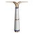 "Armonia" Umbrella Stand With Stainless Steel and Bronze, Handmade For Sale - Image 4 of 5
