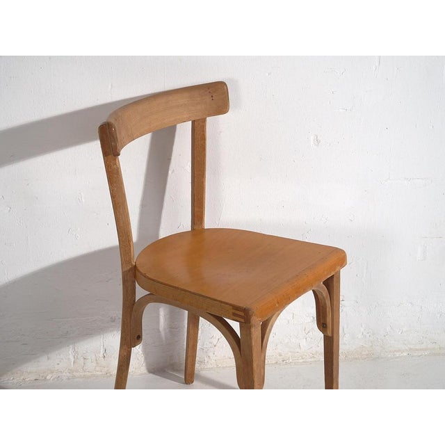 Vintage Bentwood Chairs, 1940s, Set of 4 For Sale - Image 10 of 12