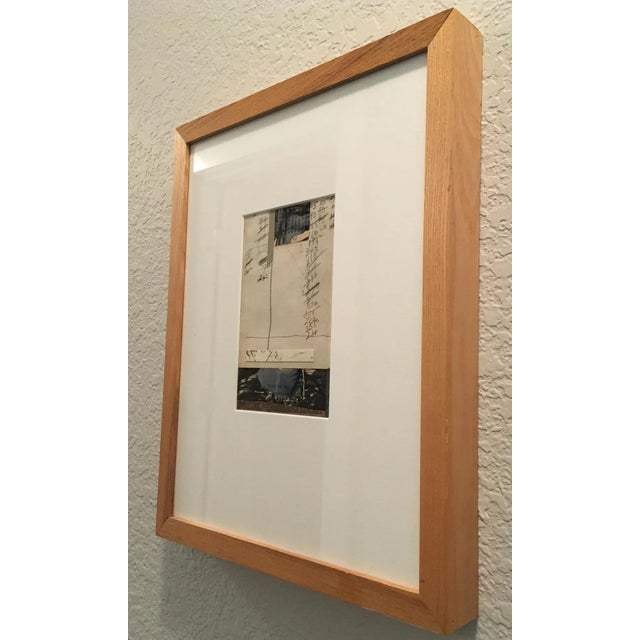 Modern Michael Pauker Framed Collage 'Sozialdemokratisch' 1992 For Sale - Image 3 of 7