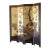 Vintage Asian Gold Leaf Coromandel 4-Panel Folding Screen With Birds in Nature Scenes For Sale