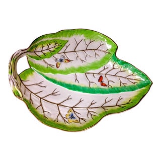 Mottahedeh Tobacco Leaf Botanical Plate