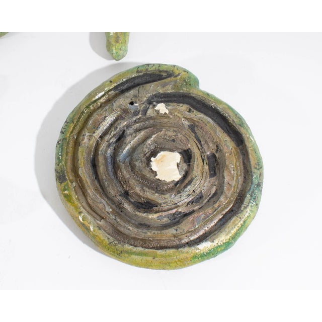 Ceramic Ana England 1991 “Essential Equation” Abstract Ceramic Wall Sculptures For Sale - Image 7 of 10