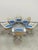 1960s Vintage Fiberglass La Fonda Dining Chairs by Charles & Ray Eames for Herman Miller, 1960s, Set of 7 For Sale - Image 5 of 10