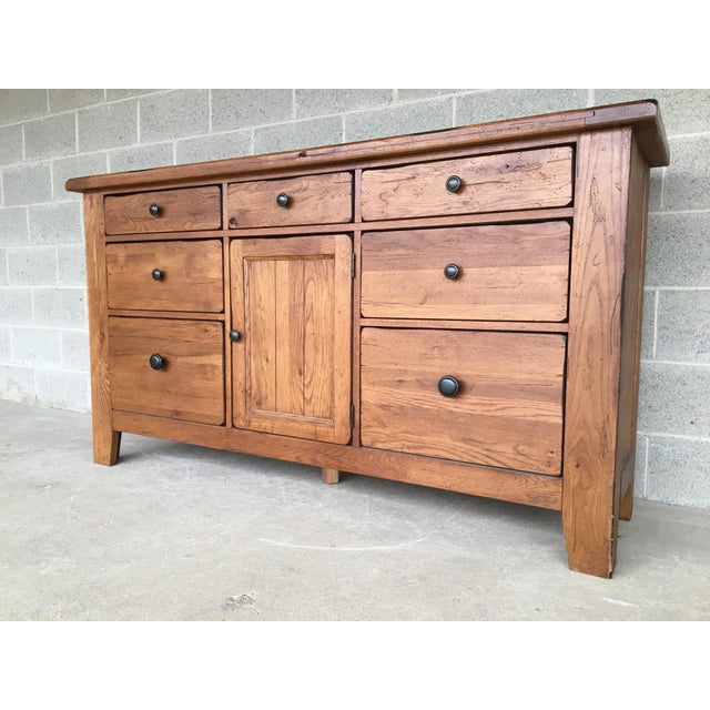 Broyhill Attic Heirlooms Distressed 9 Drawer Dresser and Mirror Chairish