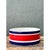 Vintage Italian Striped Ceramic Salad Bowl and Utensils - 3 pcs For Sale In West Palm - Image 6 of 12