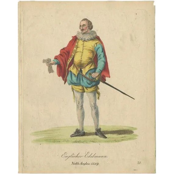 English Nobleman, 1805, Paper For Sale