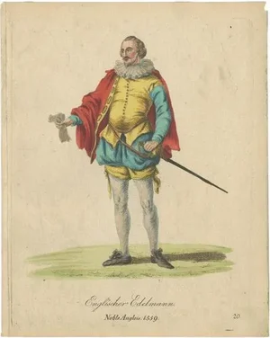 English Nobleman, 1805, Paper