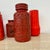 West German Ceramic Vases from Scheurich, 1970s, Set of 6 For Sale - Image 13 of 18