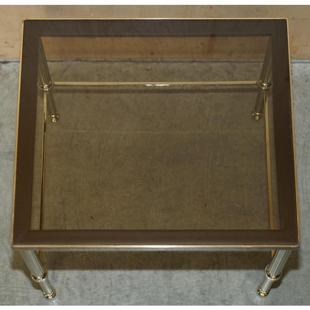 Hollywood Regency Nesting Tables from Maison Jansen, Set of 3 For Sale - Image 11 of 15