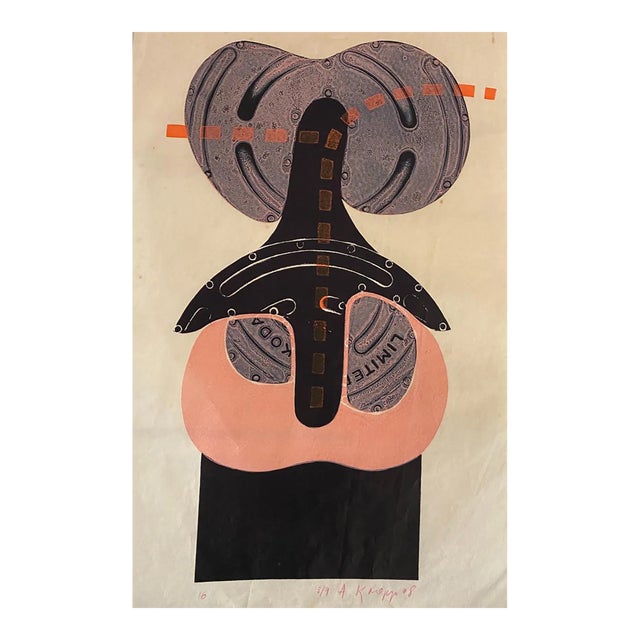 A. Knopp, The Bird, Lithograph, 2008 For Sale