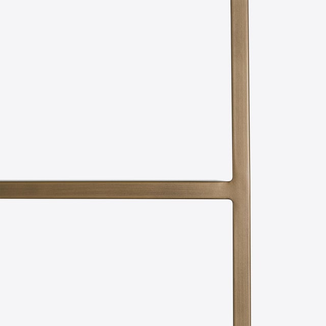 Mid-Century Modern Aria Brass Shelf from Pure White Lines For Sale - Image 3 of 10