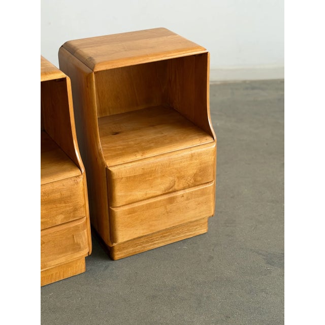 1960s Vintage Star Dust Nightstands-Pair For Sale - Image 5 of 18