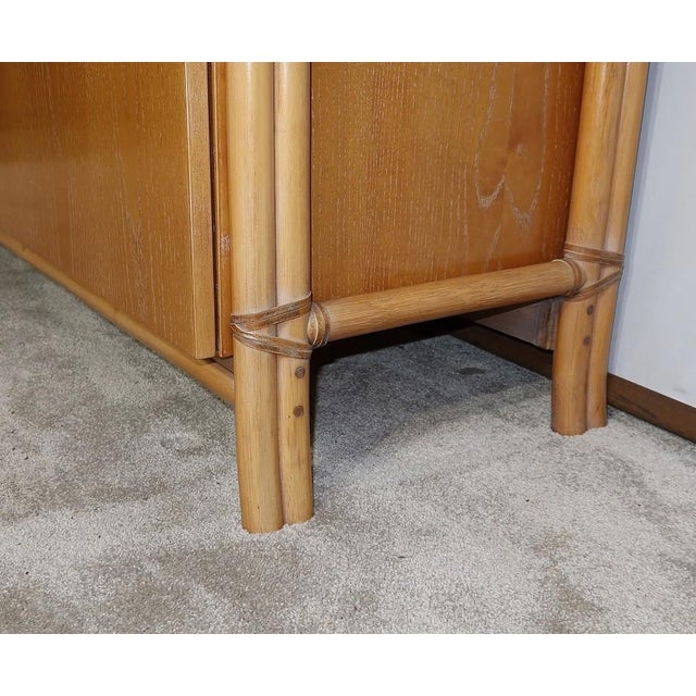 Italian Buffet in Oak, 1970 For Sale - Image 9 of 18