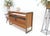 Unusual Mid-Century Modern Solid Walnut Console Sofa Table with Drawers For Sale - Image 9 of 12