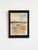 Elegant original watercolor depicting a serene view of Bordeaux and its river landscape, signed by French artist JG...