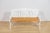 This English garden bench was manufactured in the United Kingdom during the 1950s. The model was created in a classic...