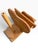 1990s Vintage Sculptural Wood Paper Towel Holder, Organic Modern, Mid-Century Style For Sale - Image 5 of 8