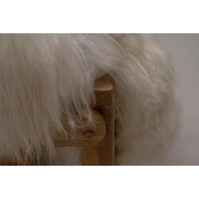 Yeti Easy Chair in Sheep Upholstery, 1960s For Sale - Image 11 of 18