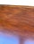 Industrial Bernhardt Repertoire Diamond Inlay Wood Cocktail Coffee Table on Metal Hand-Forged Scrolled Base For Sale - Image 3 of 5