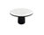 Mid-Century Modern West Elm Leona Marble Round Dining Table For Sale - Image 3 of 9