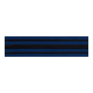 Schumacher X Miles Redd Military Stripe Tape in Black on Navy