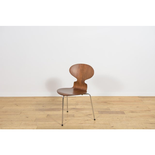 Mid-Century Model 3101 Ant Dining Chairs by Arne Jacobsen for Fritz Hansen, Denmark, 1970s, Set of 6 For Sale - Image 6 of 18