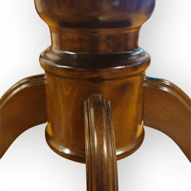 Italian Round Marquetry Table With Charioteer in the Middle by Gargiulo & Jannuzzi - Hand-Made For Sale In Boston - Image 6 of 12