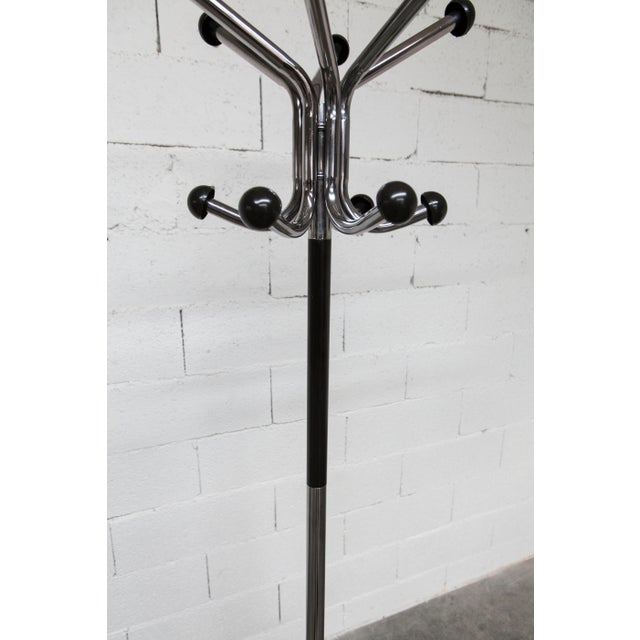 Industrial Industrial Coat Rack with Umbrella Stand and Hooks, 1970s For Sale - Image 3 of 17
