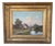 Th Linsyer, Lively Landscape by a River, 1890s-1910s, Oil on Canvas, Framed For Sale